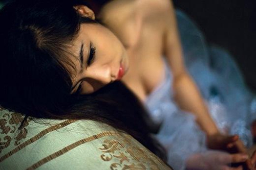 閨蜜紅色古風頭像女4